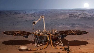 Photo de La NASA annonce que le vaisseau spatial InSight a quelques mois de “vie” sur Mars