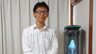 Photo de Un Japonais marié avec hologramme ne peut plus parler à sa femme