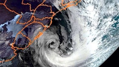 Photo de Alerte!  Nouveau cyclone extratropical en formation au Brésil