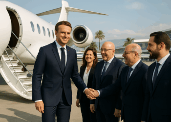 le président macron arrive à beyrouth pour soutenir la nouvelle équipe dirigeante du liban dans un contexte de défis politiques et économiques majeurs.