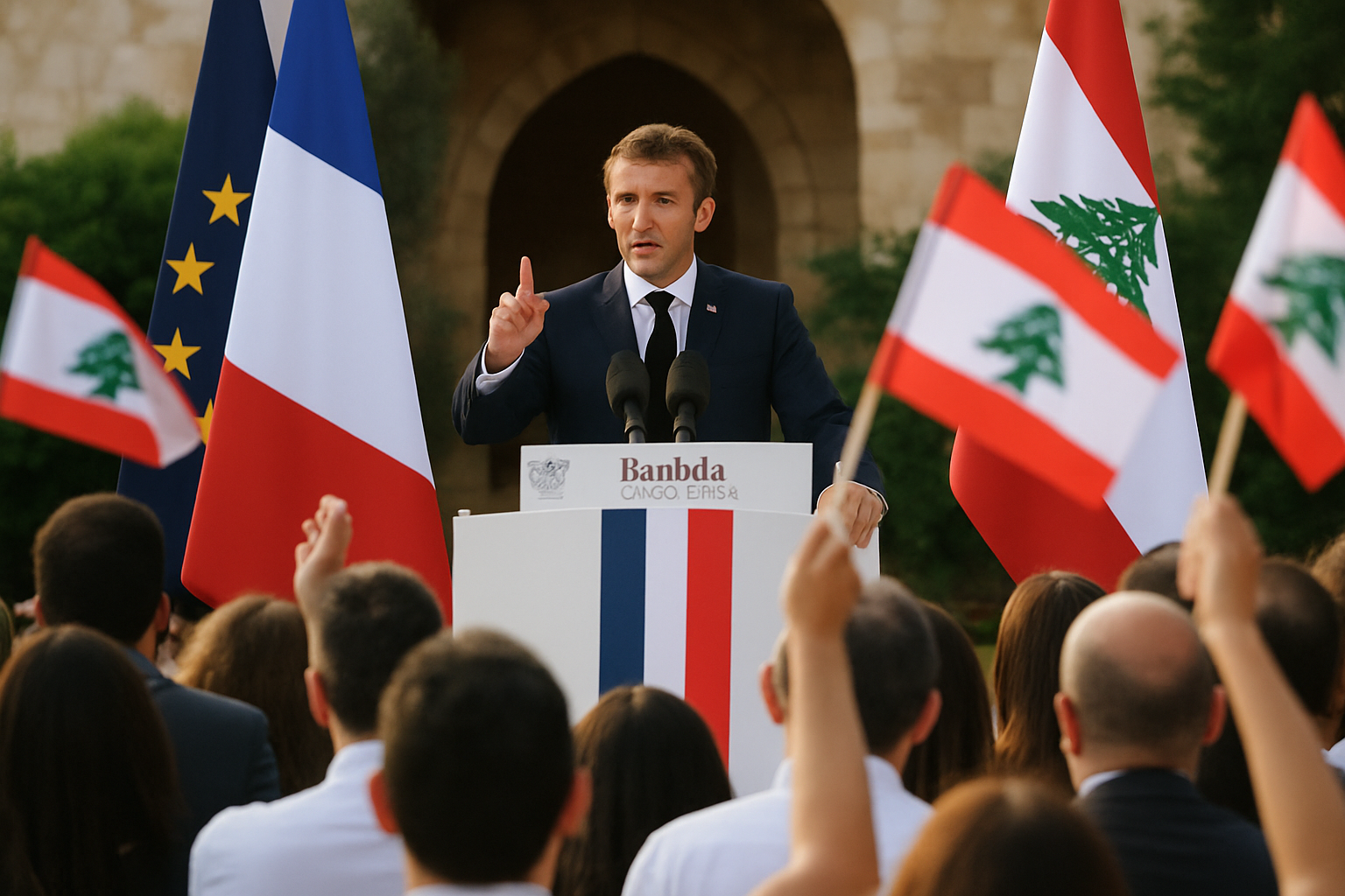 découvrez l'engagement déterminé de macron au liban pour soutenir la reconstruction et revitaliser l'état, favorisant paix et développement durable.